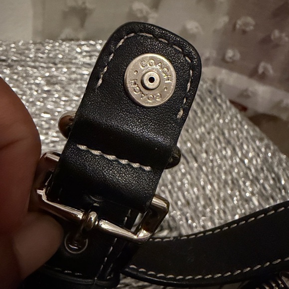 Coach- Stylish Black and Grey Women's Bag - Picture 8 of 8